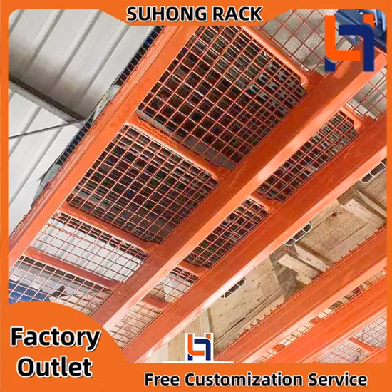 창고 보관소 아연 도금 와이어 메쉬 용접 와이어 데크